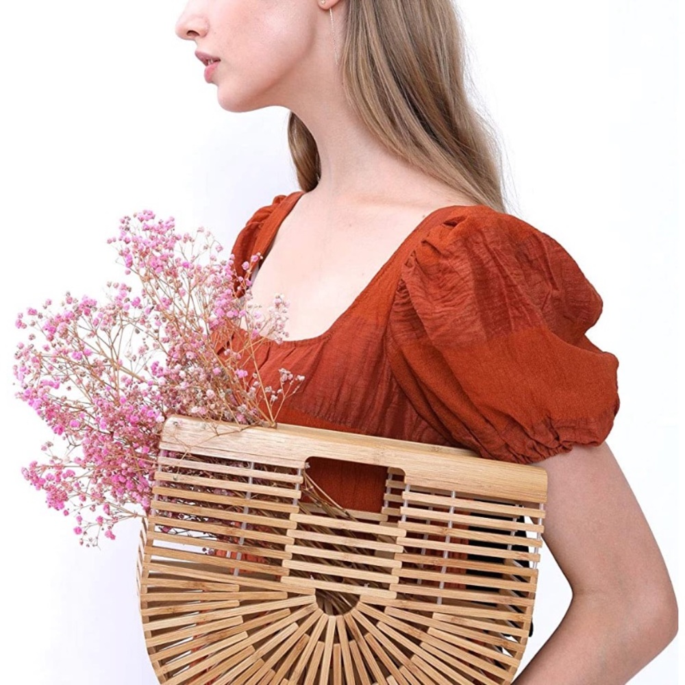 Basket handbag